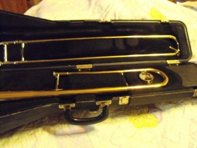 KING TROMBONE AND CASE,MUSICAL INSTRUMENTS  