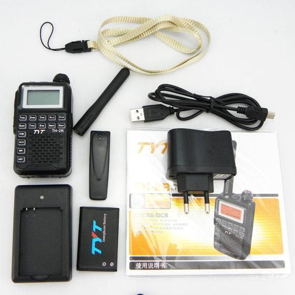 A0802A Walkie Talkie UHF or VHF TH 2R 2.5W 108CH Portable Two Way 