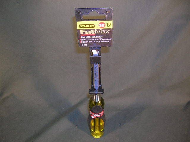 Stanley Fat Max Steel Core Wood Chisel 3/8 10mm New  