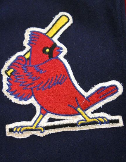 Vintage 70s WOOL Game Used ST. LOUIS CARDINALS Split Color BOB GIBSON 