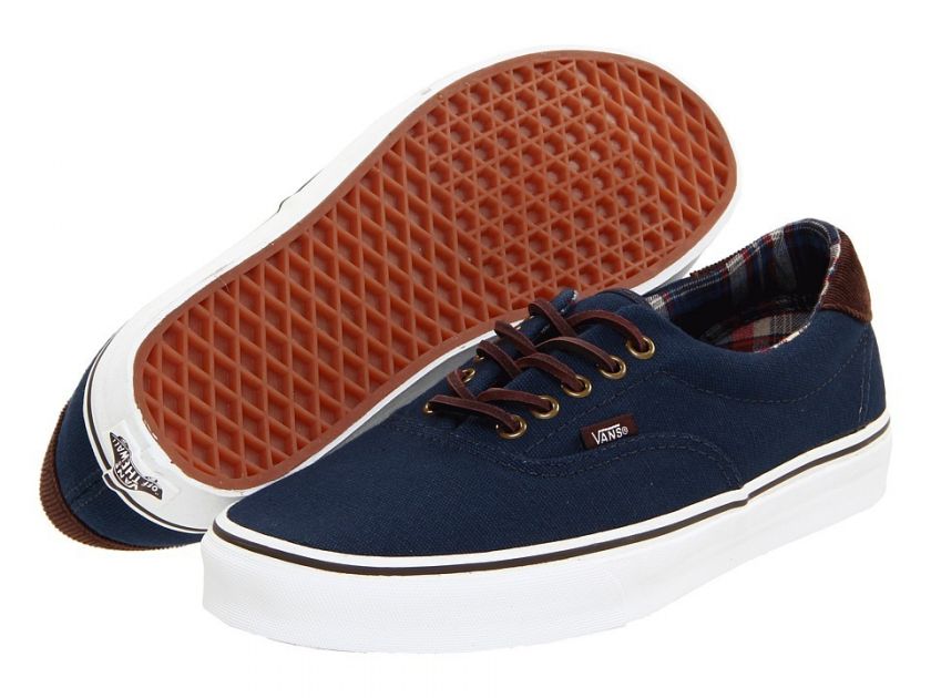 Vans Authentic Era 59 Canvas Plaid Navy Shoe VN 0EXDL5K  