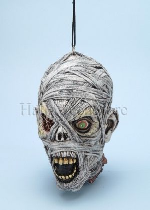 Cut Off Mummy Head Prop  