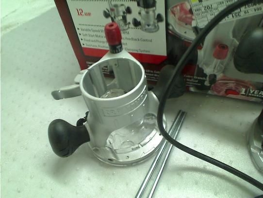 CRAFTSMAN VARIABLE SPEED 2HP ROUTER COMBO W/ FIXED/PLUNGE BASE  