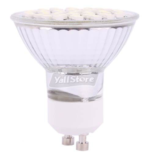 10 x GU10 4W 85 265V 48LED SMD3528 White LED Lamp Light Bulb  