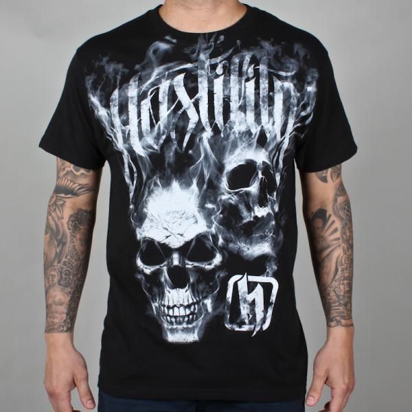 HOSTILITY RAVAGE T SHIRT M 2X  