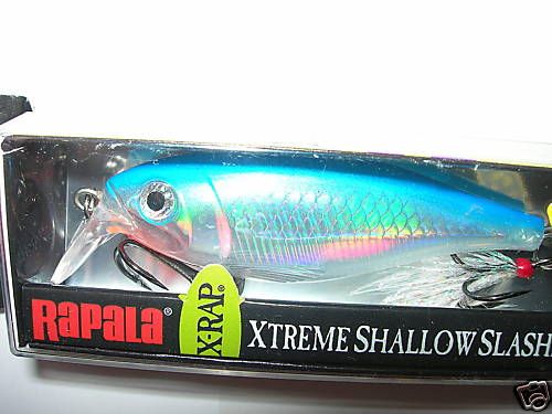 RAPALA X RAP SHAD SHALLOW, XRSH 08 SB, NIB, 0242  