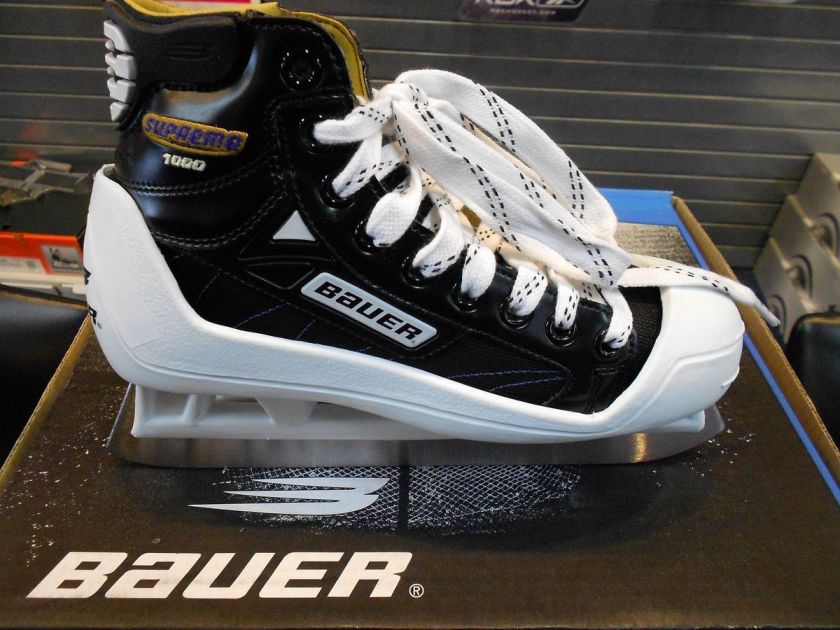 Bauer Supreme 1000 JR. goalie skates / Sizes 2,3,5   NEW  