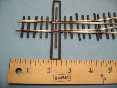 Sn3 LH turnout #4 code 70 Micro Engineering rail  