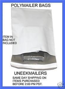 200 7.5x10.5 WHITE POLY MAILER BAGS 7.5x10.5 ENVELOPE  