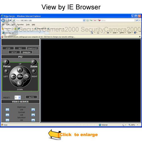 Video Audio IP server, RS485, Alarm I/O