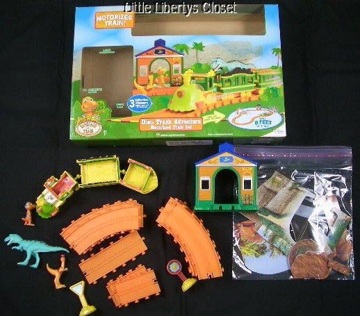 PBS Kids DINOSAUR TRAIN Dino Track Adventure Motorized Train Set 