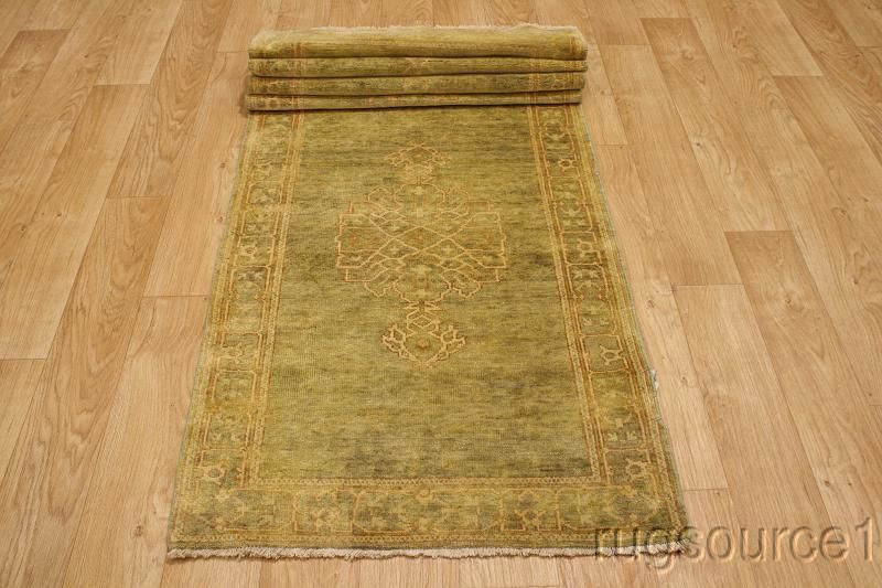   COLOR RUNNER 3X12 OUSHAK TURKISH ORIENTAL AREA RUG WOOL CARPET  