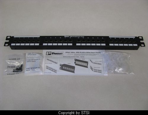 Panduit DP24688TGY DP6 24 Port CAT6 Patch Panel ~STSI  