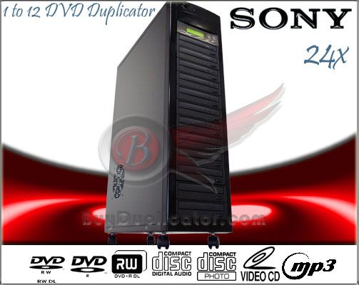   Sata Burner CD DVD Duplicator Copier w/ 25pcs Professional DVD Disc