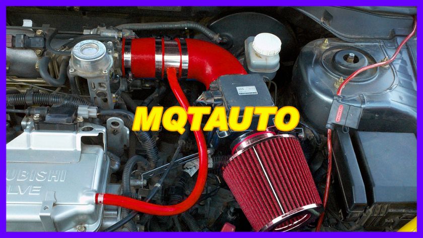 RED MITSUBISHI LANCER 2.0L 4CYL LS EZ OZ AIR INTAKE SYSTEM 2002 2006