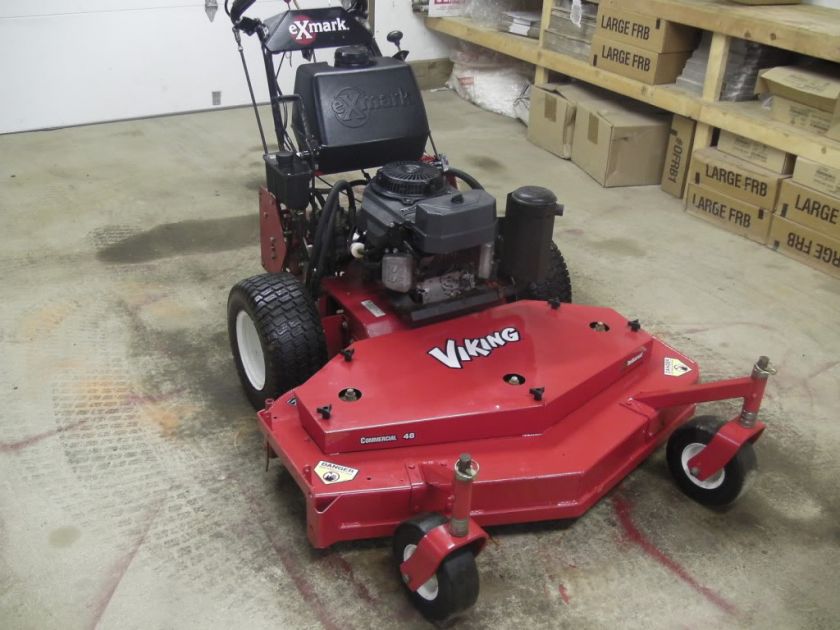   48 Viking Commercial Hydro Zero Turn Lawn Mower Kawasaki 15hp Pull