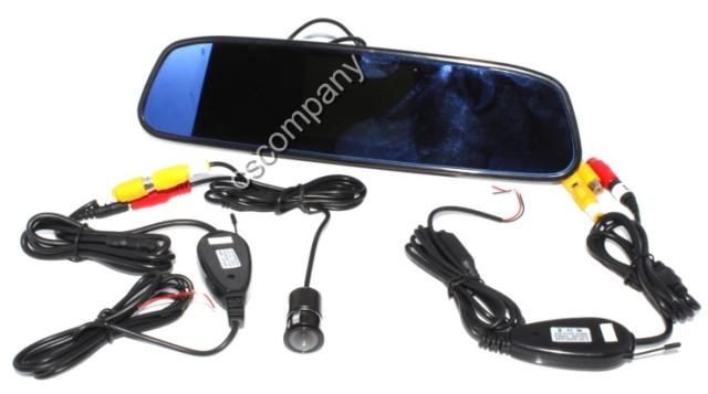 Wireless Car Rear View Video DVR Camera +Parking Sensor  