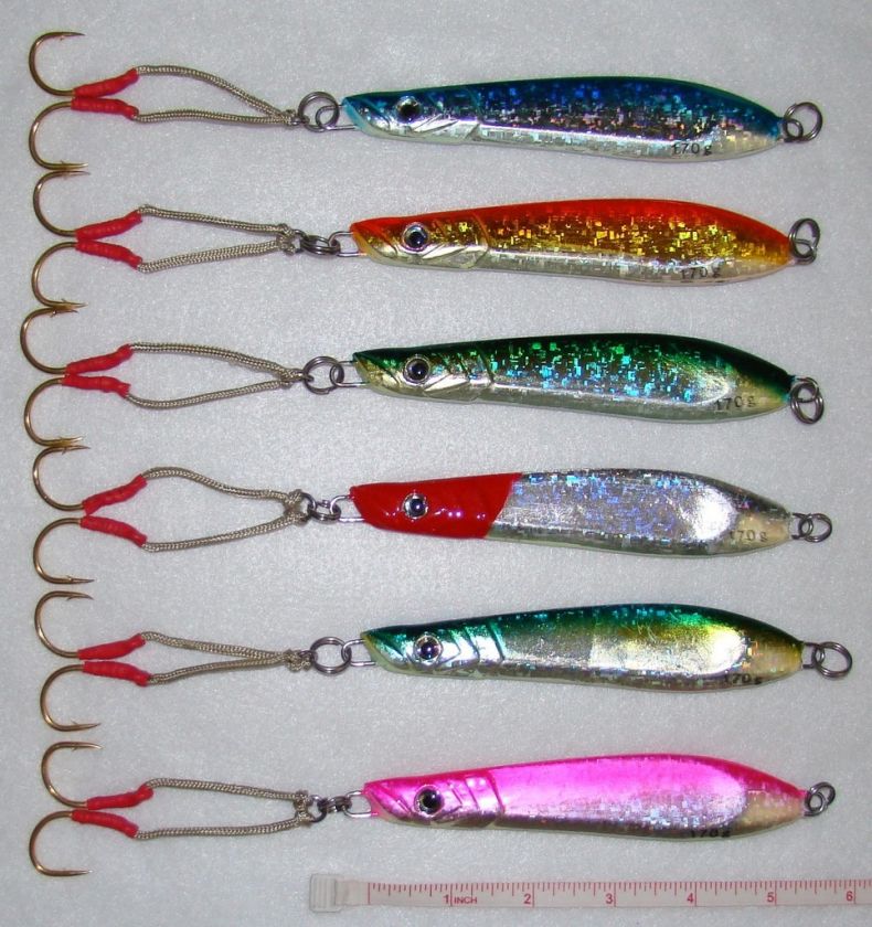   / Vertical Tuna Jigs 6 5oz Wholesale Fishing Tackle New Tuna Tackle