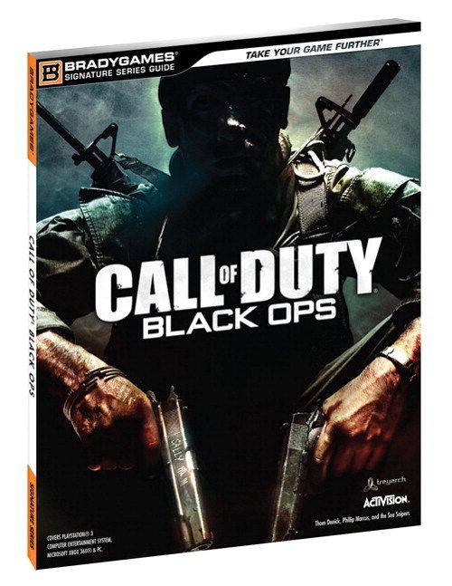   of Duty Black Ops Signature Series BradyGames Game Guide Xbox 360 PS3