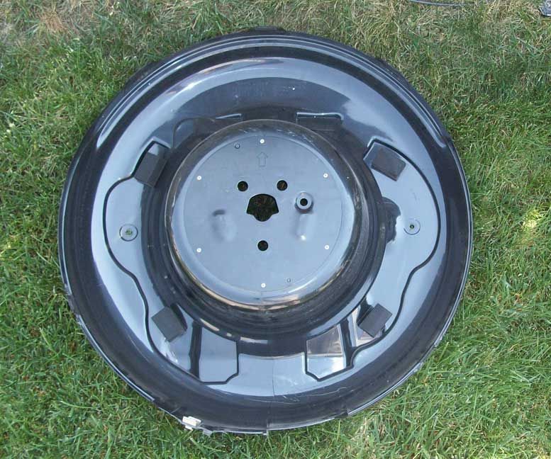 2006 2011 TOYOTA RAV4 SPARE TIRE HARD COVER INNER & OUTER BOTH FACTORY 