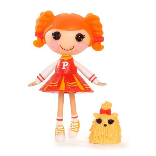 LaLaLoopsy, GOLDEN BUTTON MINI ~ Peppy Pom Poms (Series 6 # 2)  