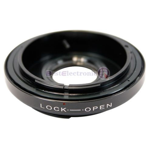 Canon FD Lens to EOS EF Adapter Infinity Focus USA  