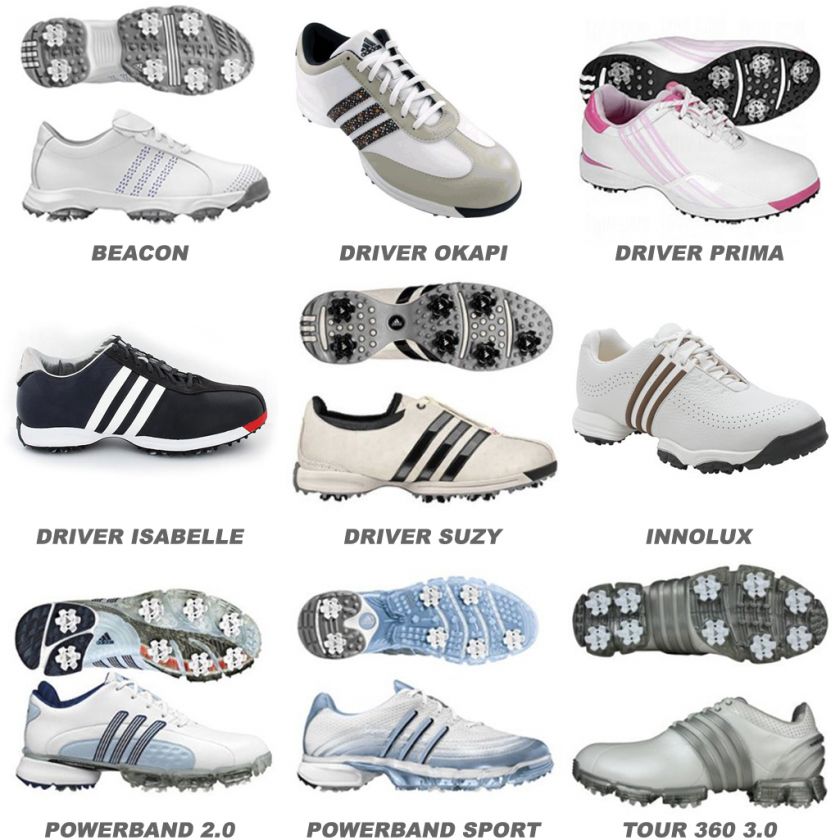 LOTE GRANDE de los nuevos zapatos de golf de adidas Mujer en los 