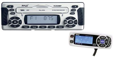   DIN WEATHER BAND MARINE RADIO CD/ RECEIVER 068888883825  