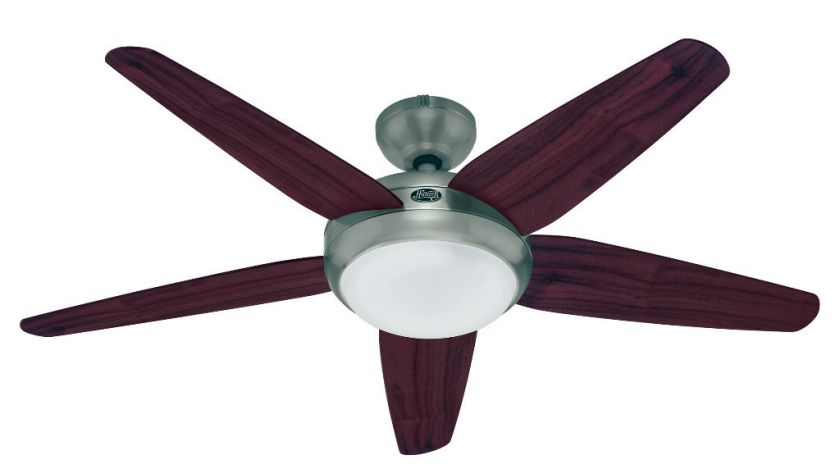    WESTSIDE II BRUSHED NICKEL REMOTE Ceiling Fan 21621 CFM 6300  