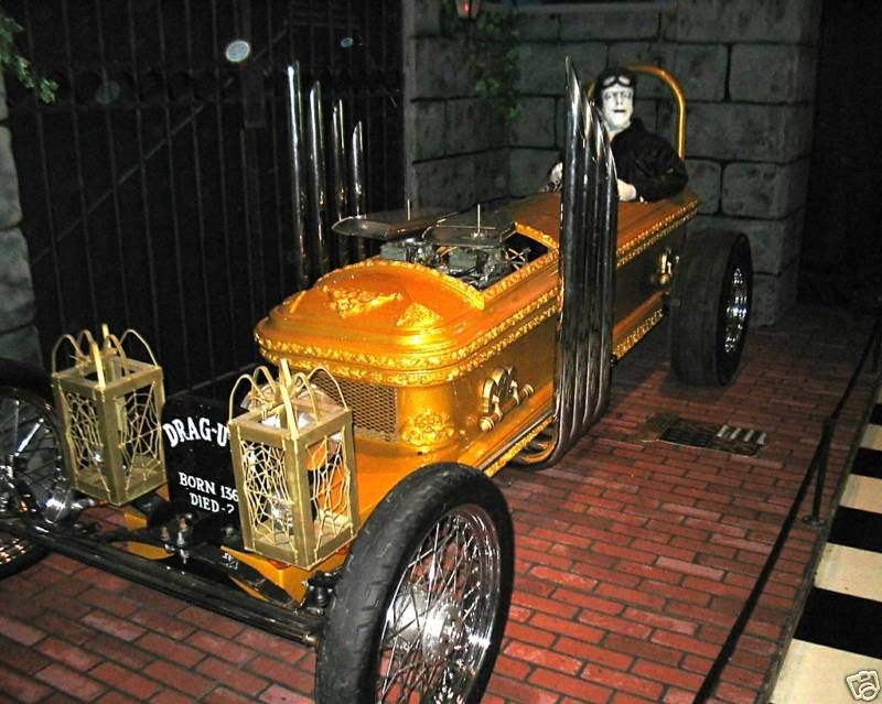 George Barris Munsters Dragula Coffin Race Car  