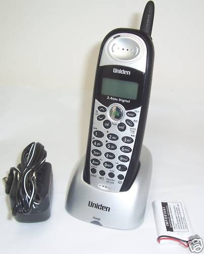 UNIDEN DCT748 4 2.4 GHz CORDLESS HANDSET.  