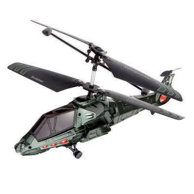 Combat RC Copter Green Helicopter from Brookstone  