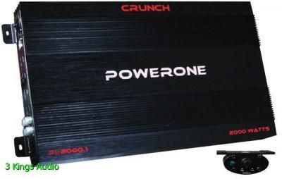 Power One Series Monoblock Class A/B Car Amplifier RMS Power Rating