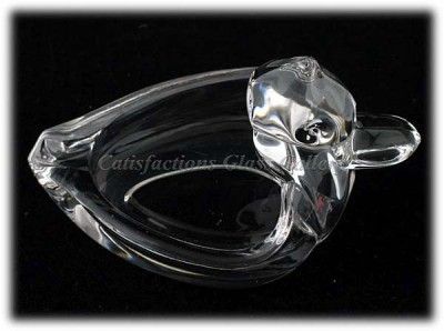 Duncan and Miller Pall Mall Small Duck Crystal Ashtray  