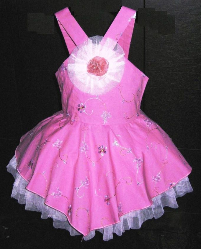 Baby Girls PINK party pageant dance dress size options SD118  