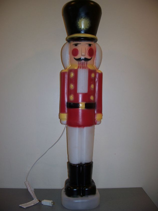   CHRISTMAS TOY SOLDIER NUTCRACKER 39 OUTDOOR LIGHT YARD DECOR  