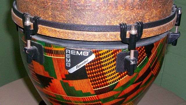 Remo Paulo Mattioli Signature Djembe 24x12  