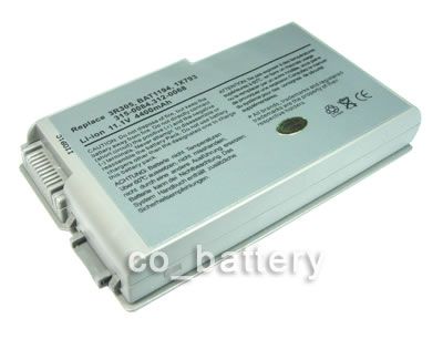   Latitude D600 D610 D500 D510 Type 3R305 Laptop Rechargeable Battery