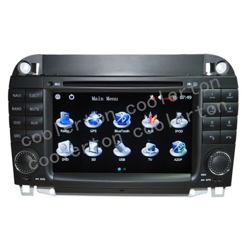 HD Touch Screen DVD GPS Navigation System with iPod Bluetooth for 