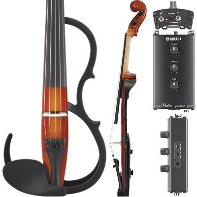 Yamaha SV 255 Pro Silent Electric Brown 5 String Violin  