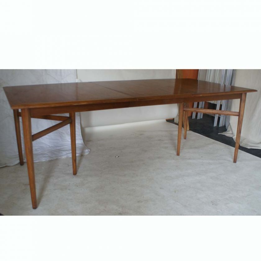 84 Vintage Heritage Extension Walnut Dining Table  