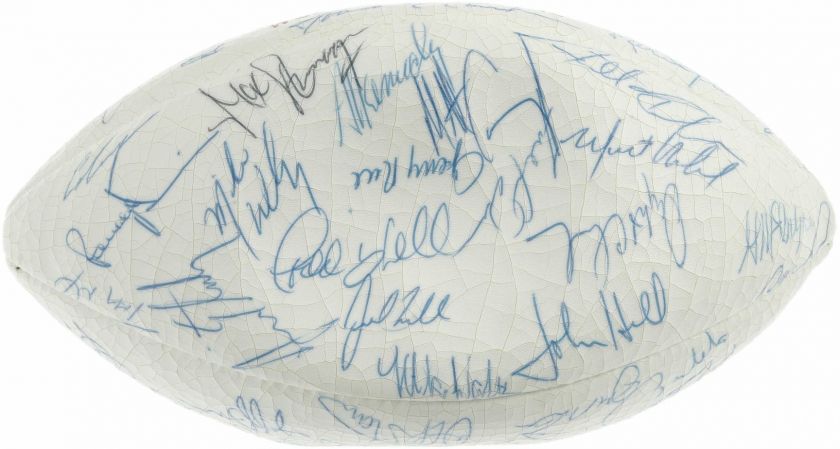 SAN FRANCISCO 49ers TEAM SIGNED FOOTBALL   MONTANA  