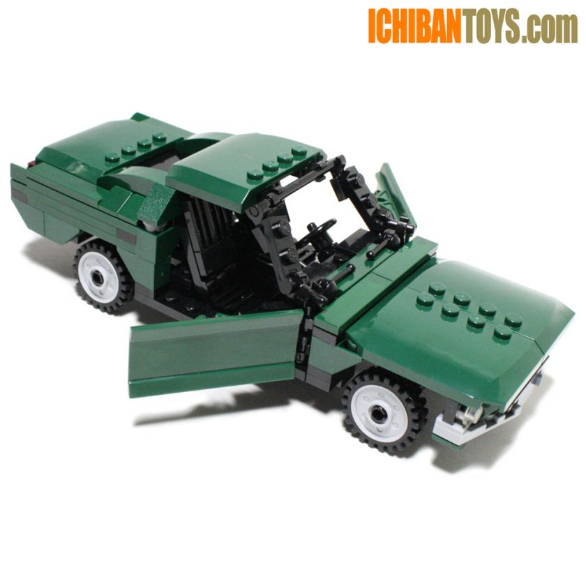 New LEGO Custom 1968 Ford Mustang GT 390 Fastback from Bullitt 