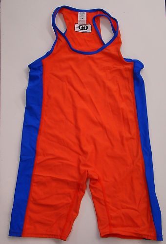Mens Track Speed Suit Game Gear NS300P ORN/ROYAL MED  