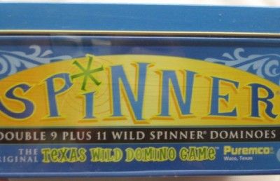 spinner dominoes game SPINNER DOMINOS in Tin Free Ship  