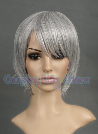 Axis Powers Hetalia Russia Grey Short Cosplay Fashion Hair Wig  