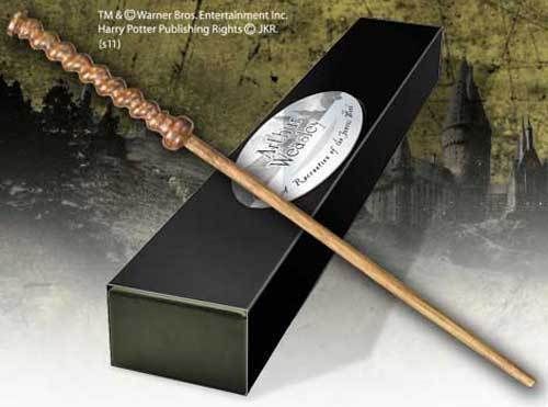 Harry Potter Wand of Arthur Weasley & Name Clip Stand  