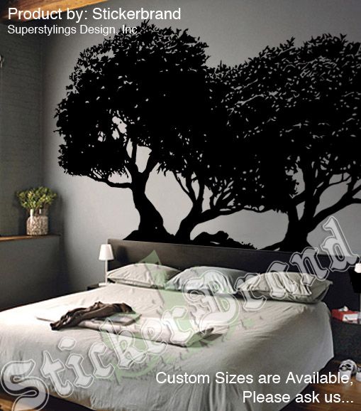 Vinyl Wall Decal Sticker Japanese Bonsai Tree LARGE 6ft  