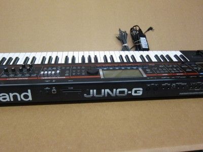 ROLAND JUNO G SYNTHESIZER WORKSTATION KEYBOARD (EXCELLENT CONDITION 