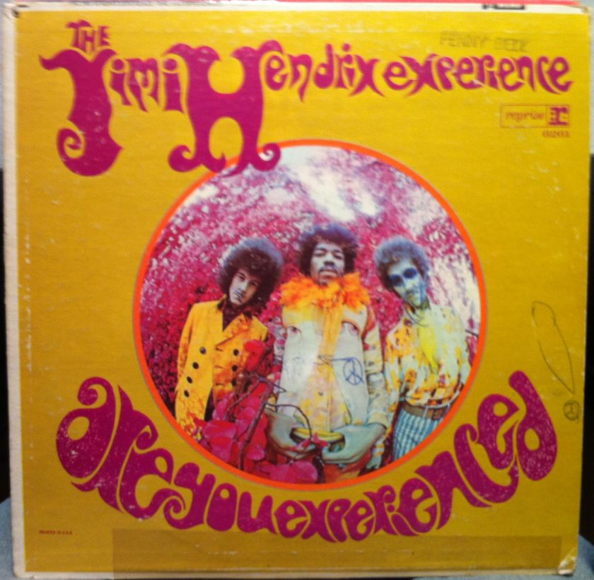   EXPERIENCE are you experienced LP VG R 6261 Mono Tri Label 1st 1B